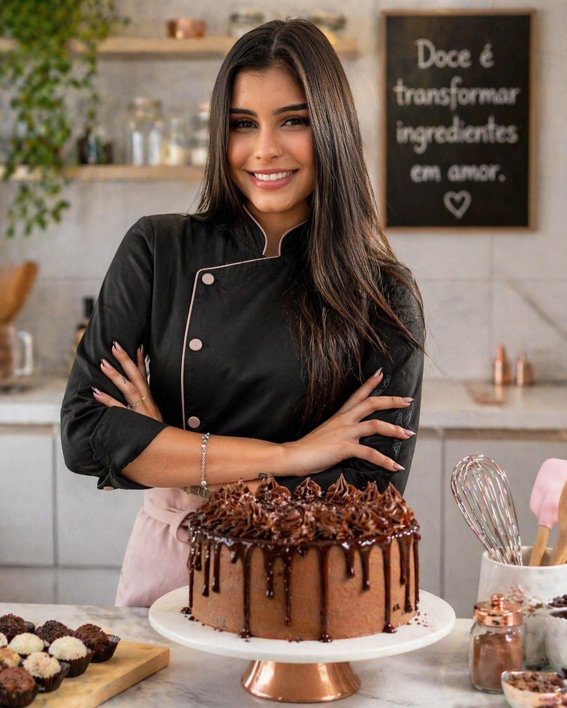 Confeiteira Giovanna Oliveira, criadora do método Do Zero à Primeira Venda